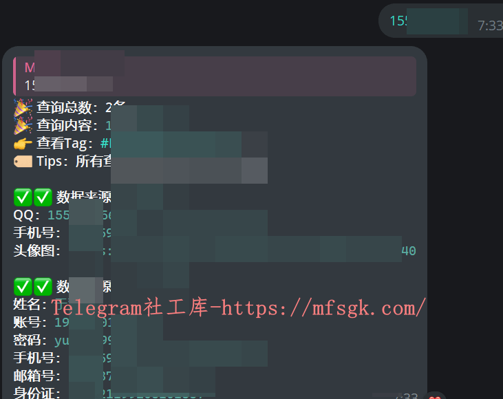 狗狗免费社工机器人-Telegram社工库-https://mfsgk.com/